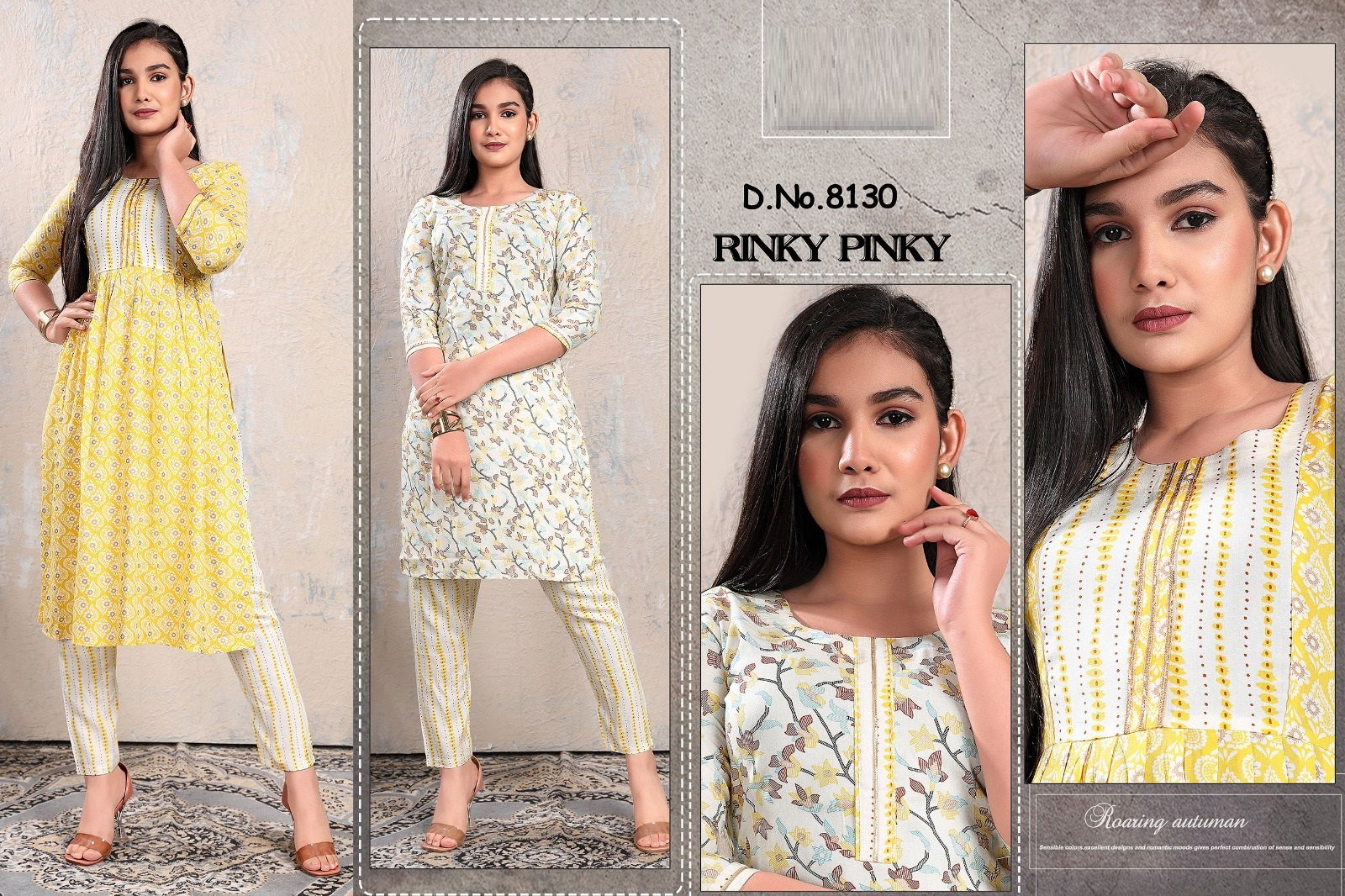 Rinky Pinky 8130 Kurti With Bottom Catalog
